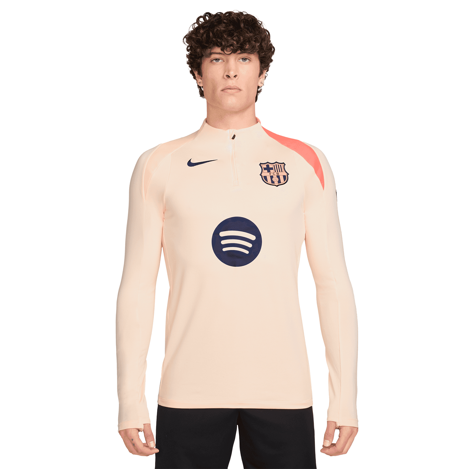 nike FC Barcelona Men’s 3rd Strike Long Sleeve Drill Top