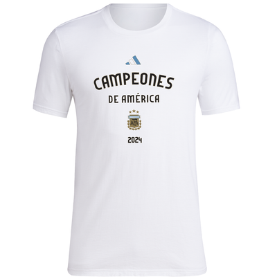 adidas Argentina Men's Copa America 2024 Champions Tee