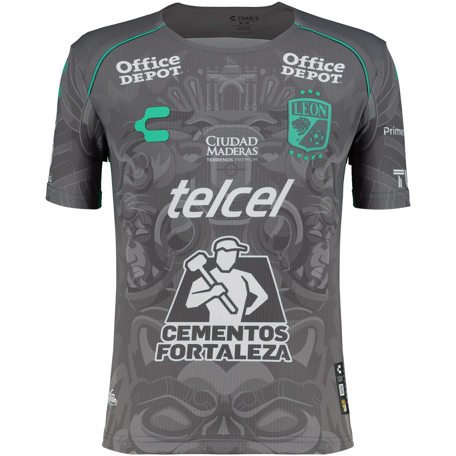charly Club Leon 2024 25 Youth 3rd Stadium Jersey
