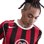 Camiseta Nike Total 90 Dri-FIT de manga corta con rayas rojas y negras para hombre
