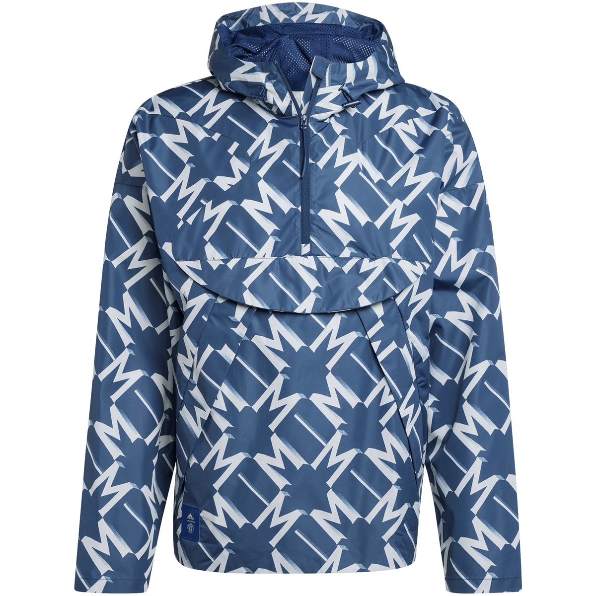 adidas Manchester United Men's Seasonal Half-Zip Windbreaker