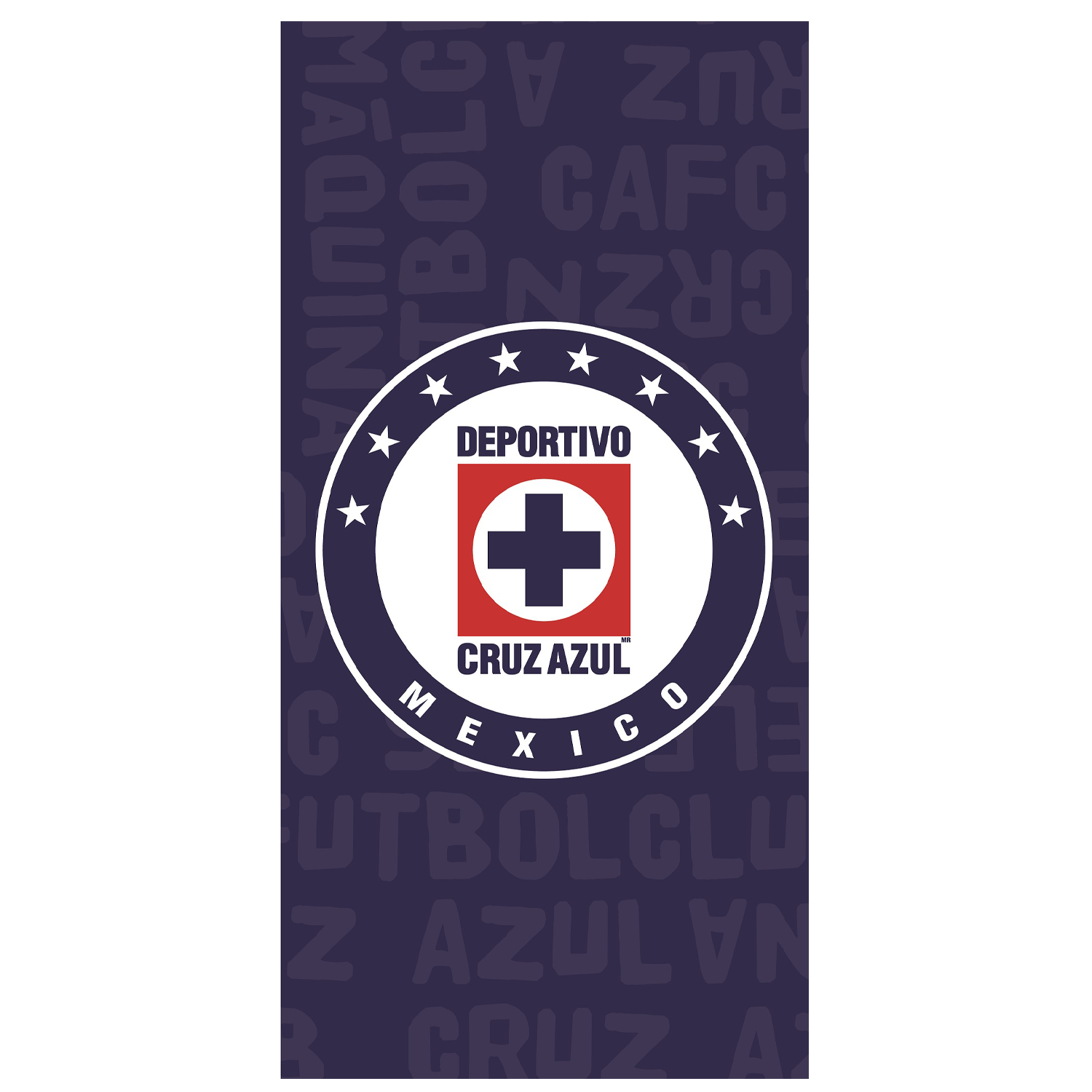 Toalla de playa Cruz Azul