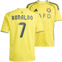 adidas Al Nassr FC 2025 26 Cristiano Ronaldo Youth Home Stadium Jersey