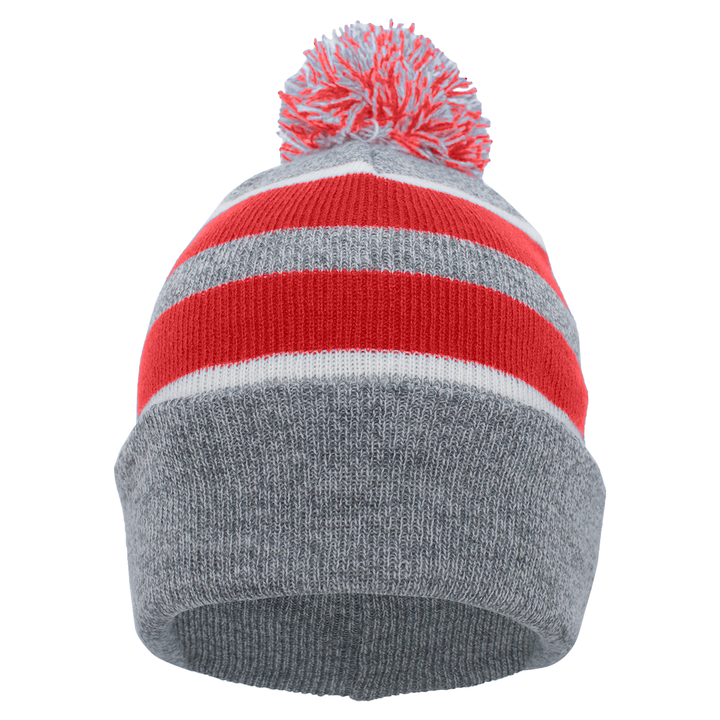 pacific Headwear Pom Pom Cuff Beanie