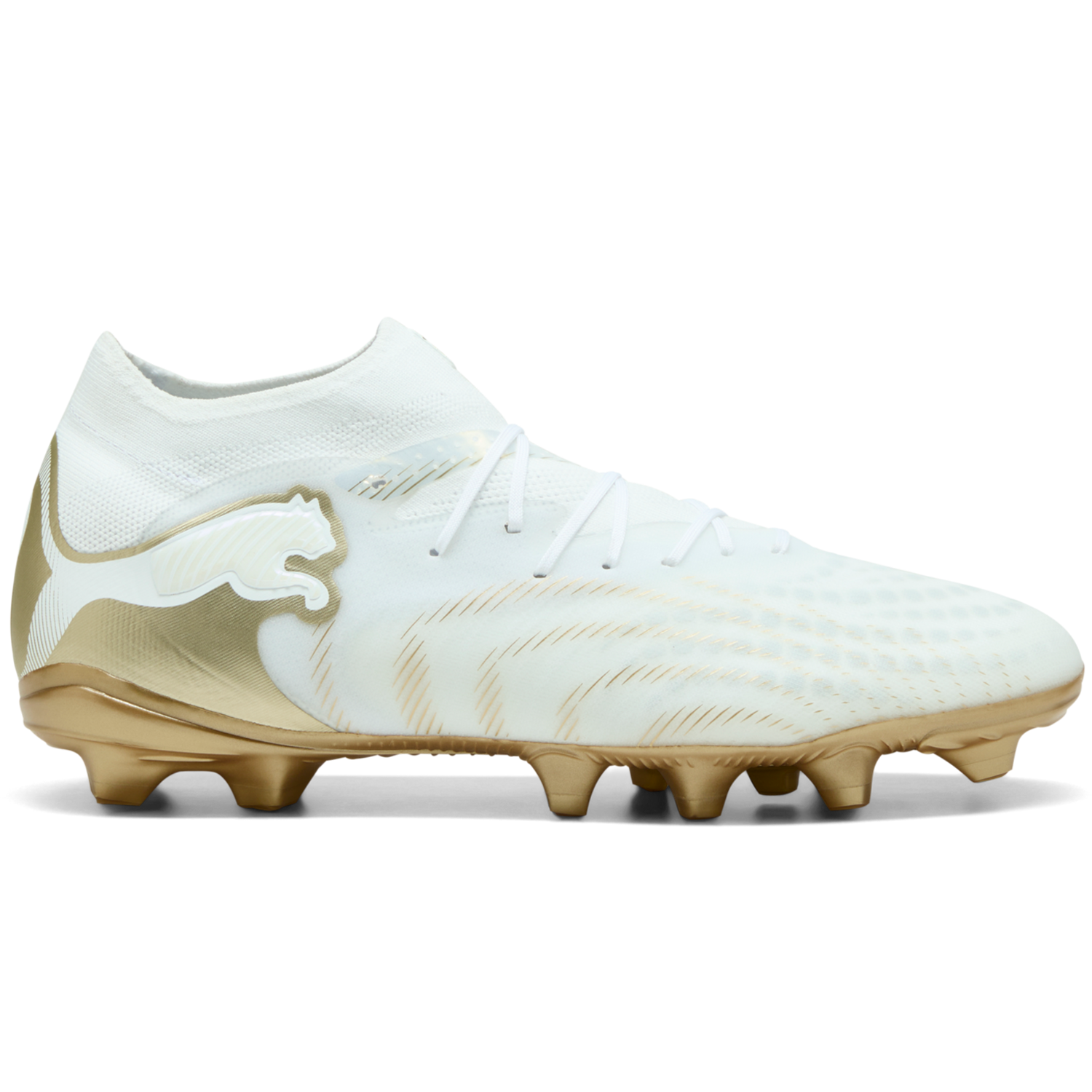puma Future 8 Pro FG AG White Gold Pack