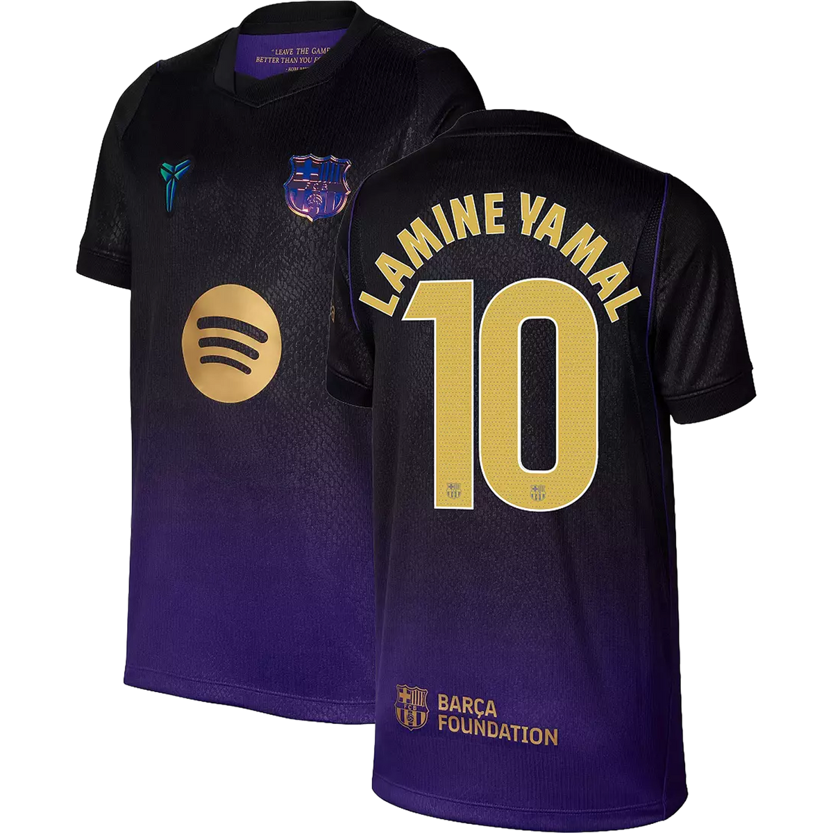 Nike FC Barcelona 26/27 Youth Lamine Yamal Mamba Away Stadium Jersey