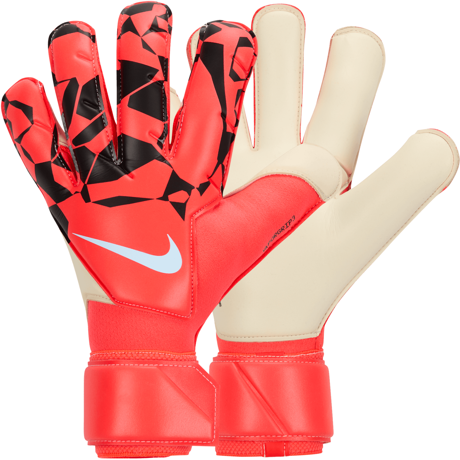 nike Vapor Grip 3 Goalkeeper Gloves Bright Crimson Black Royal