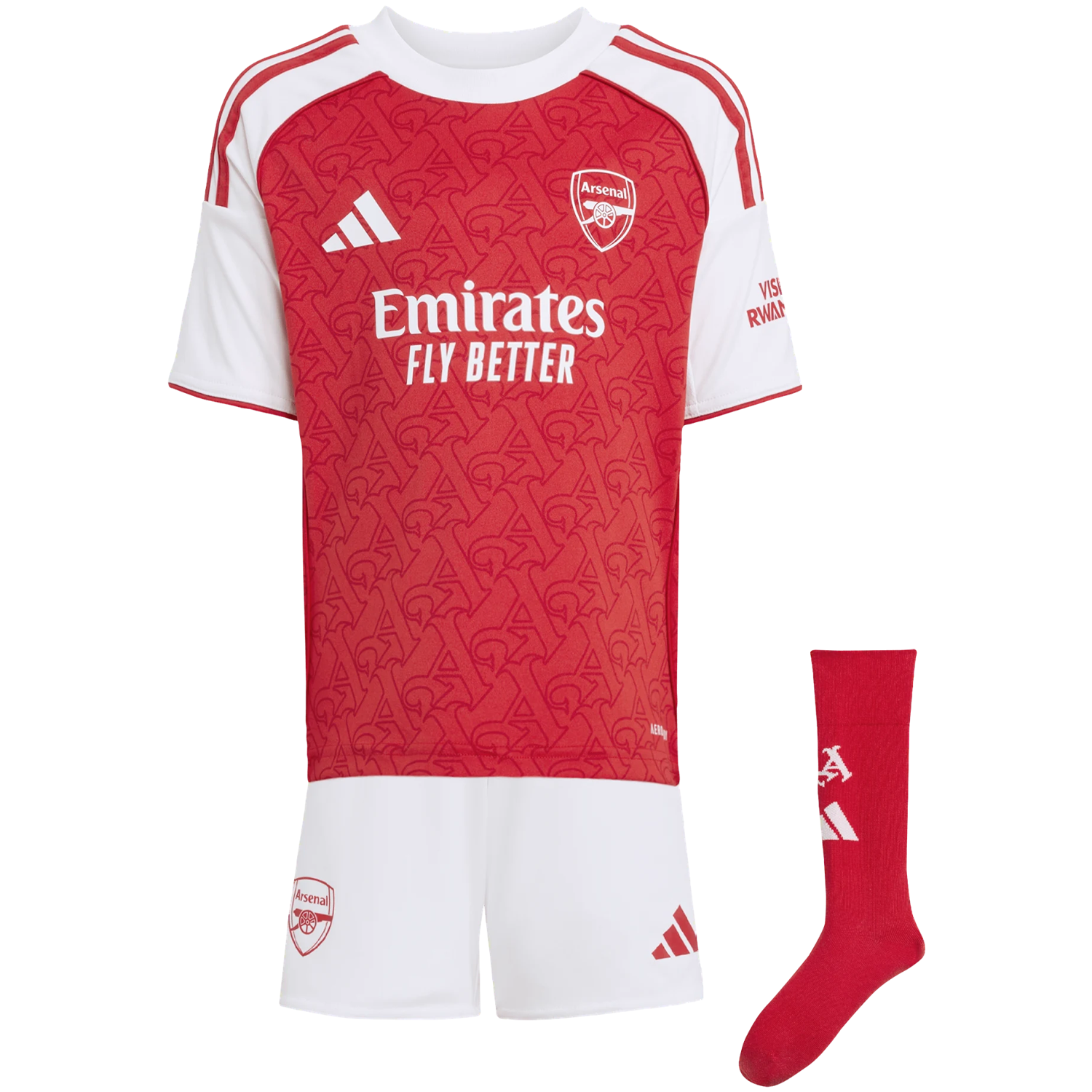 adidas Arsenal 2025-26 Toddler Home Kit
