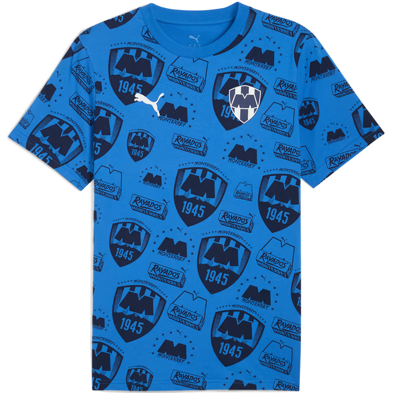 Puma Monterrey Men's FtblCulture All-Over Print Tee