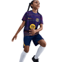 Nike FC Barcelona Youth Academy Pro Home Short-Sleeve Pre-Match Top