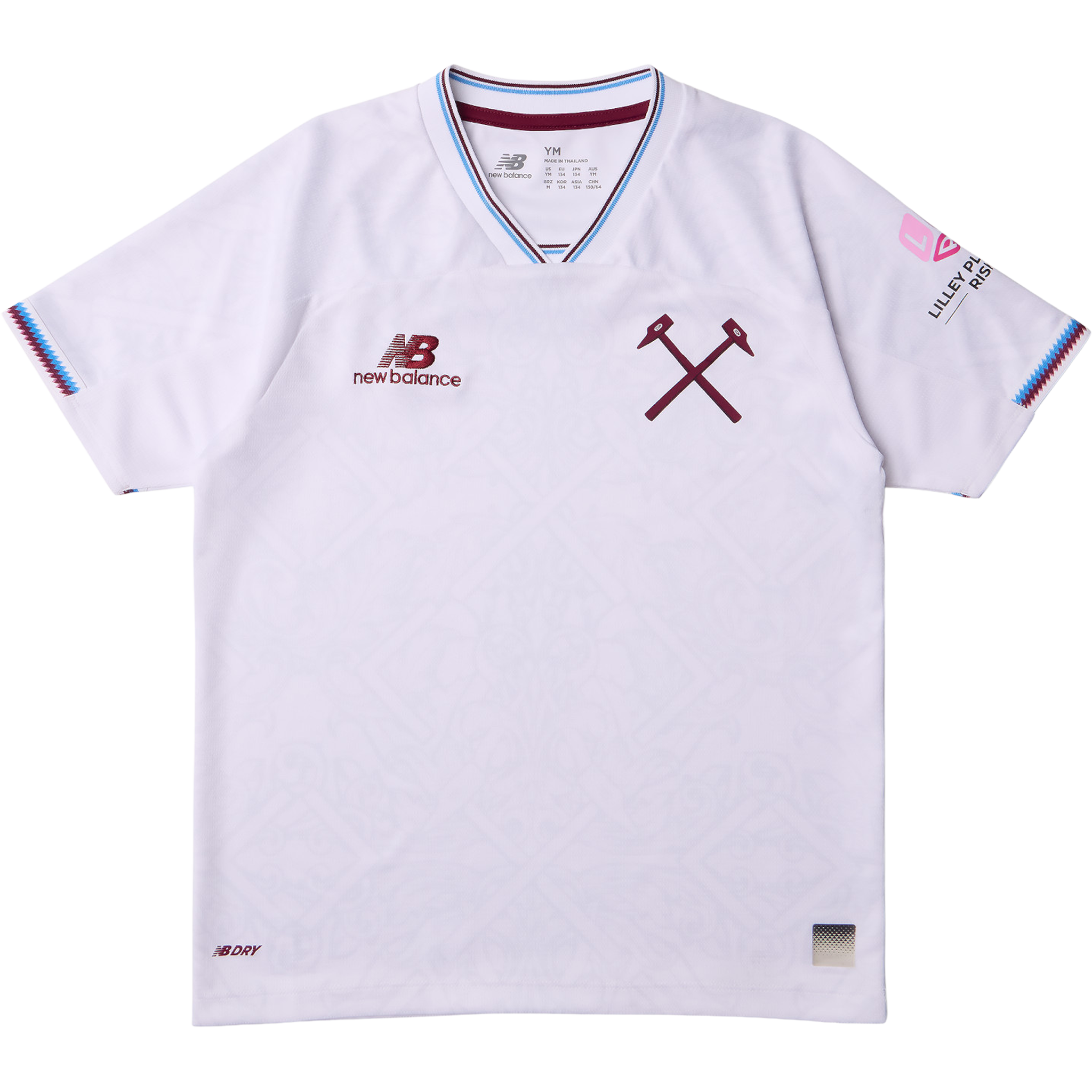 New Balance West Ham United 2026-27 Youth Away Jersey