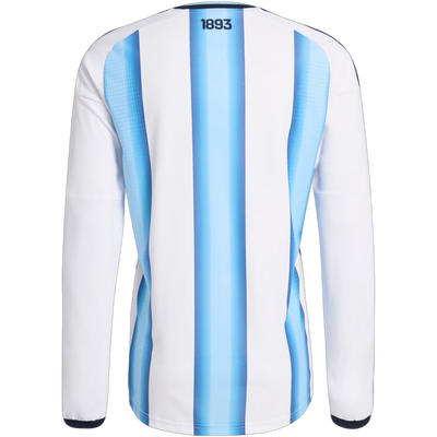 adidas Argentina 2026 Men’s Authentic Home Long Sleeve Jersey