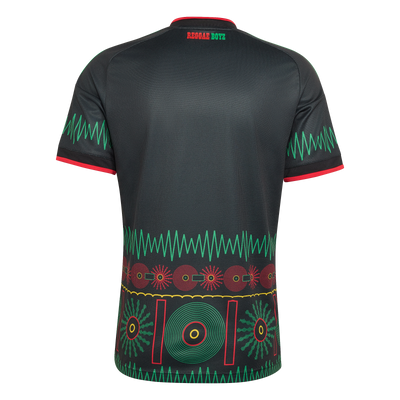 Camiseta adidas Jamaica 2026 x Bob Marley para hombre (visitante)