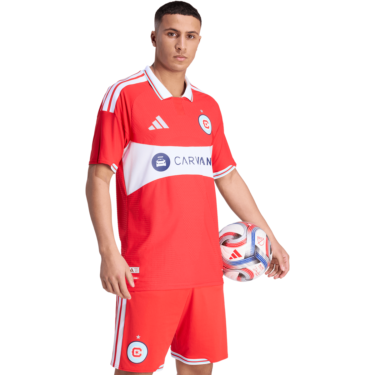 adidas Chicago Fire 2026-27 Men's Home Authentic Match Jersey