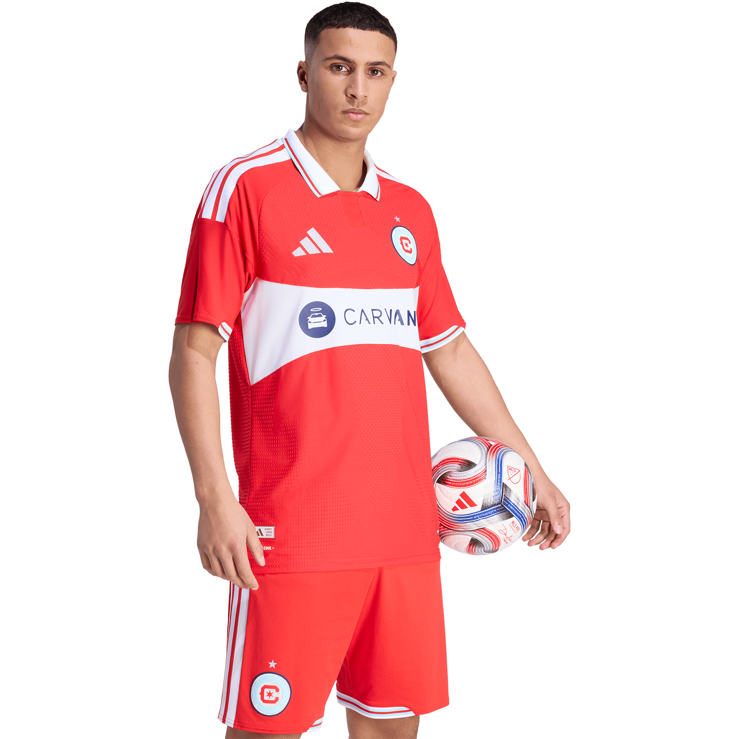 adidas Chicago Fire 2026-27 Men's Home Authentic Match Jersey