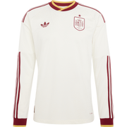 adidas Men's Spain Away 2026 Authentic Long Sleeve Jersey