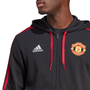 Sudadera con capucha adidas DNA del Manchester United para hombre con cremallera completa